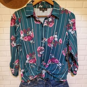 Unique casual blouse
